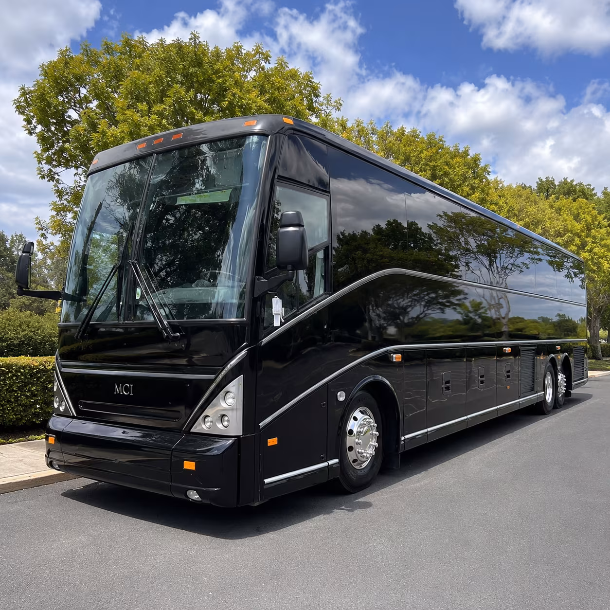 buses for newport beach and costa mesa wedding receptions