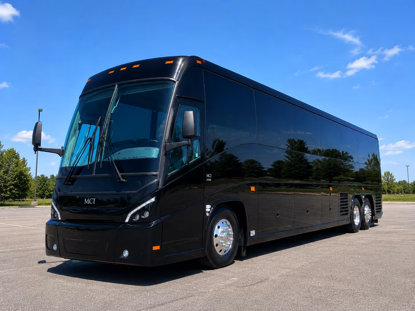 los angeles charter bus rentals and long distance trips from santa ana