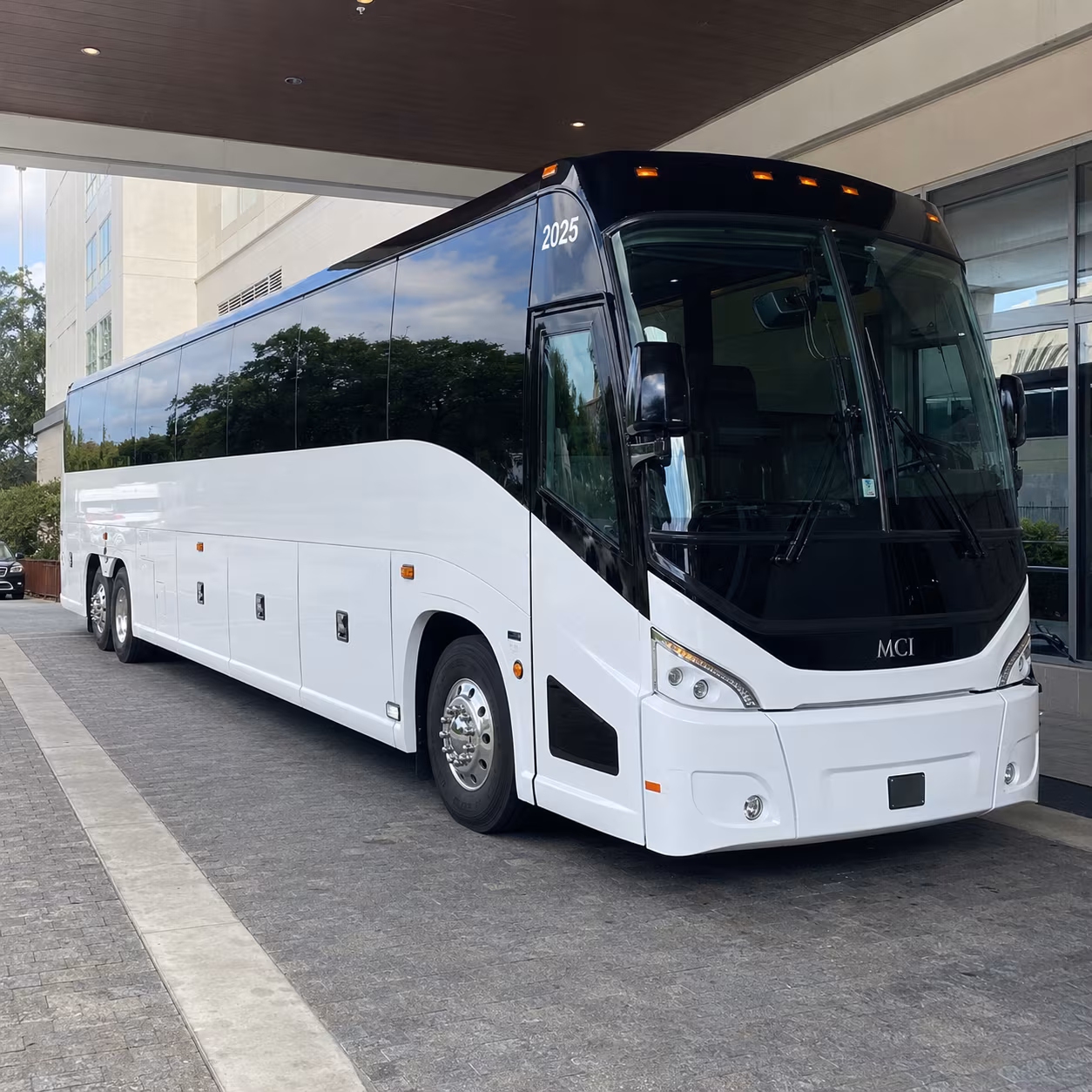 santa ana charter bus rental exterior