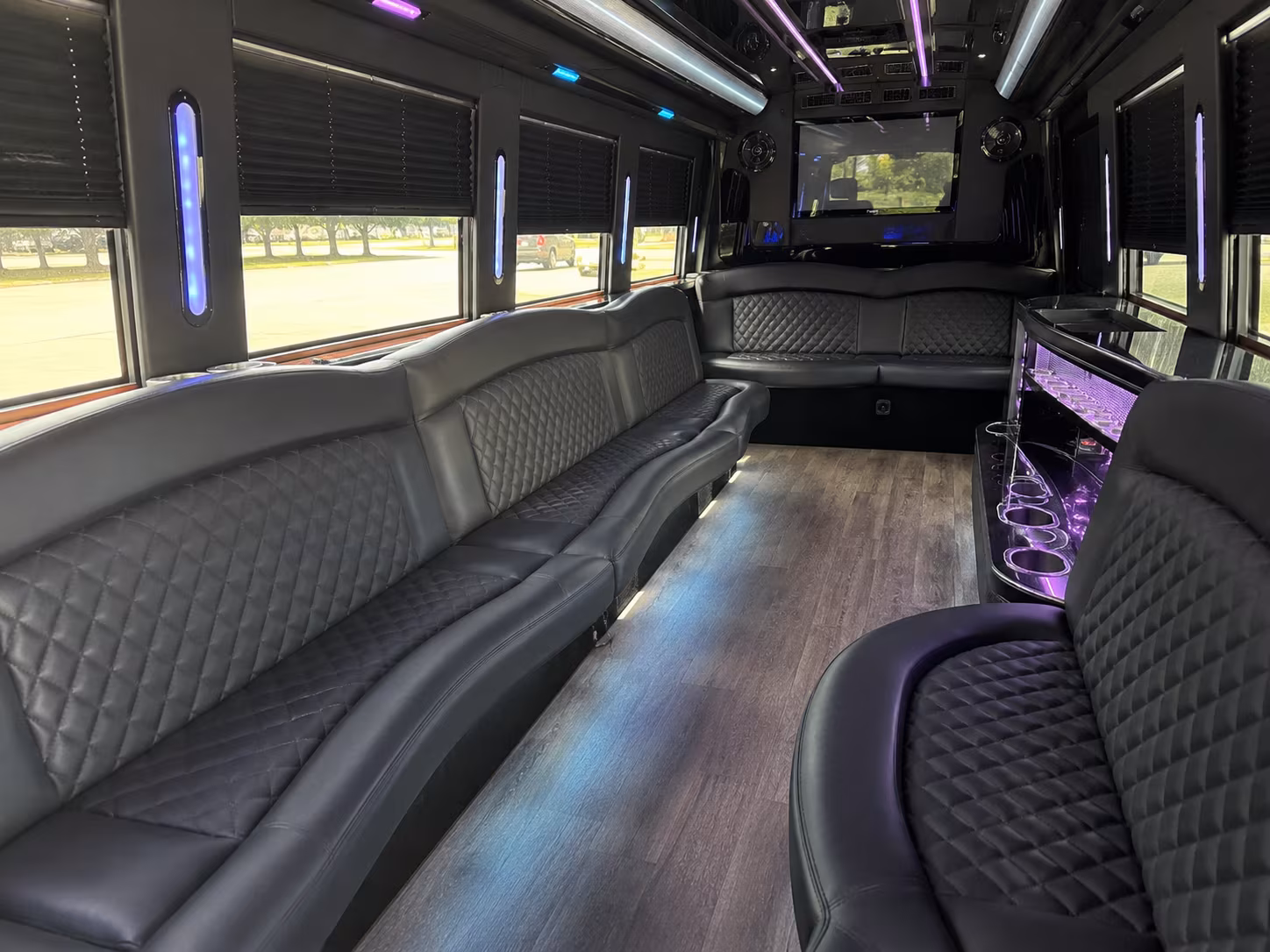 santa ana concert party bus rental