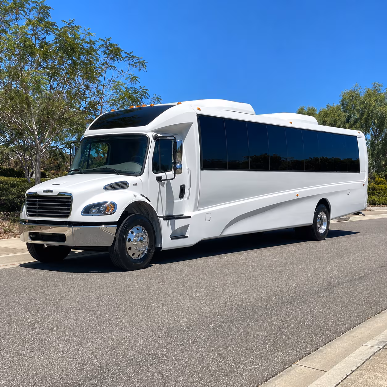 santa ana wedding transportation onboard seating